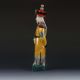 Chinese Ceramics Handwork Painted Heyday Emperor Statue Other Antique Chinese Statues photo 3