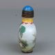 China Exquisite Hand - Made Flowers Old Man Child Pattern Cloisonne Snuff Bottle Snuff Bottles photo 3