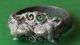 Very Rare Ancient Viking Silver Rams Head Ring Roman photo 1
