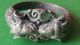 Very Rare Ancient Viking Silver Rams Head Ring Roman photo 2