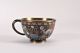 Antique Japanese Cloisonne Enamel Tea Cup And Saucer Meiji Period Glasses & Cups photo 6