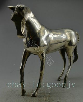 Collection archaize brass horse seismograph statue 