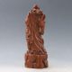 Chinese Boxwood Handwork Carved Guangong Statue Py0266 Other Antique Chinese Statues photo 3