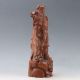 Chinese Boxwood Handwork Carved Guangong Statue Py0266 Other Antique Chinese Statues photo 4