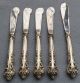 5 Pc International Sterling Silver Masterpiece Master Butter Knife And Spreaders Flatware & Silverware photo 2