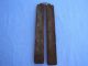 Antique Primitive Hand Carved (?) Wooden Chocolate Candy Mold Pumpkin Impressions Primitives photo 2