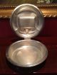 Estate - English Silver Mfg Co Silver Plate Double Lid Silent Butler Other Antique Silverplate photo 6