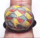 Mosaic Ancient Glass Old Wonderful Bronze Lovely Unique Ring 9 Size 19 Mm. Roman photo 4