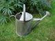 Vintage 2 Gallon Galvanised Beldray Metal Watering Can With Copper Rose (867) Garden photo 1