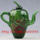 Chinese Colourful Glass Hand - Carved Teapot Shape Snuff Bottles X0401 Snuff Bottles photo 1
