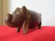 Trobriand Island Pig Carving Lime Incised Mid Century No.  2 Pacific Islands & Oceania photo 9