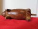 Trobriand Island Pig Carving Lime Incised Mid Century No.  2 Pacific Islands & Oceania photo 6