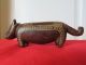 Trobriand Island Pig Carving Lime Incised Mid Century Pacific Islands & Oceania photo 1