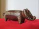 Trobriand Island Pig Carving Lime Incised Mid Century Pacific Islands & Oceania photo 6