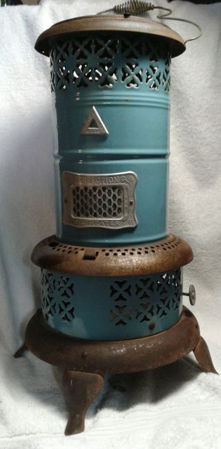 American Made Antique 1900 ' S Perfection Smokeless Oil Heater/stove No 630 photo