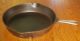 Antique Cast Iron Skillet Nickel Plated 10 Early Outside Heat Ring & Other Antique Home & Hearth photo 2