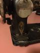 Antique Anker Hand Crank Sewing Machine 3/4 Size,  Has Shuttle/long Bobbin,  Sews Sewing Machines photo 2
