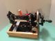 Antique Anker Hand Crank Sewing Machine 3/4 Size,  Has Shuttle/long Bobbin,  Sews Sewing Machines photo 4