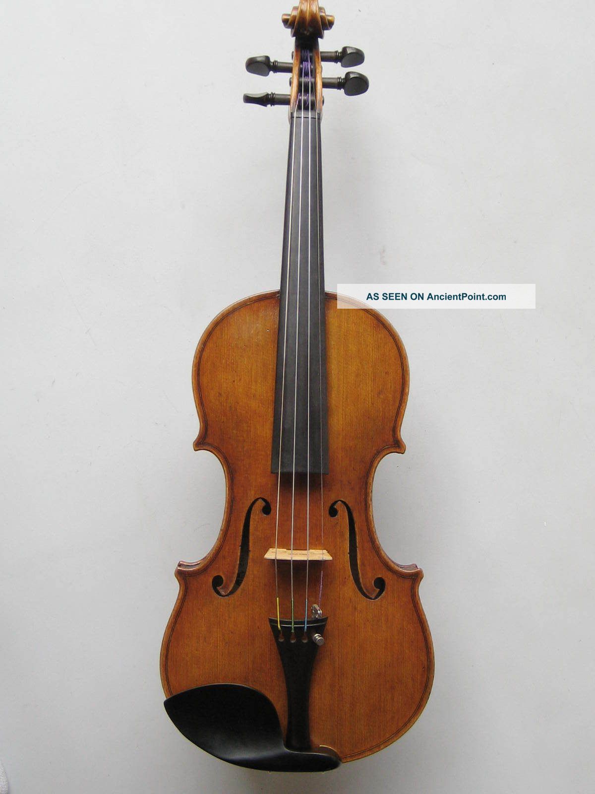 Old Violin Labeled Marengo Romanus Rinaldi 1897 Sound Recording String photo