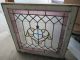 Antique American Stained Glass Window 29 X 29 1 Of 2 Architectural Salvage Pre-1900 photo 6