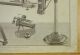 Antique 18c Lucernal Microscope Engraving From George Adams Essays On Microscope Mining photo 2