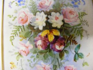 China Floral Hand Painted Door Finger Plates photo