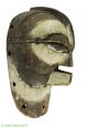 Songye Mask Kifwebe White And Black Congo African Art Masks photo 3