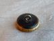 Antique Brass Picture Button Victorian Lady Camoe 1326 - A Buttons photo 2
