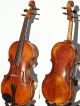 Fine & Unique Antique Violin Labelled Leopold Widhalm,  Nurnberg 1780.  Great Tone String photo 8