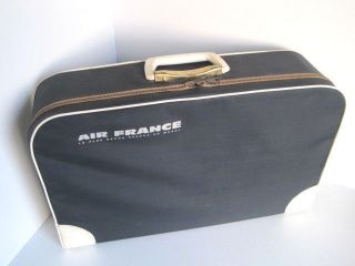 Air France - Authentic 1960 ' S Suitcase Valise Valisette Stewardess Pilot photo