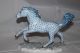 Herend Galloping Blue Stallion Kingdom Classic 2000 Handpainted Made In Hungary Other Antique Ceramics photo 7