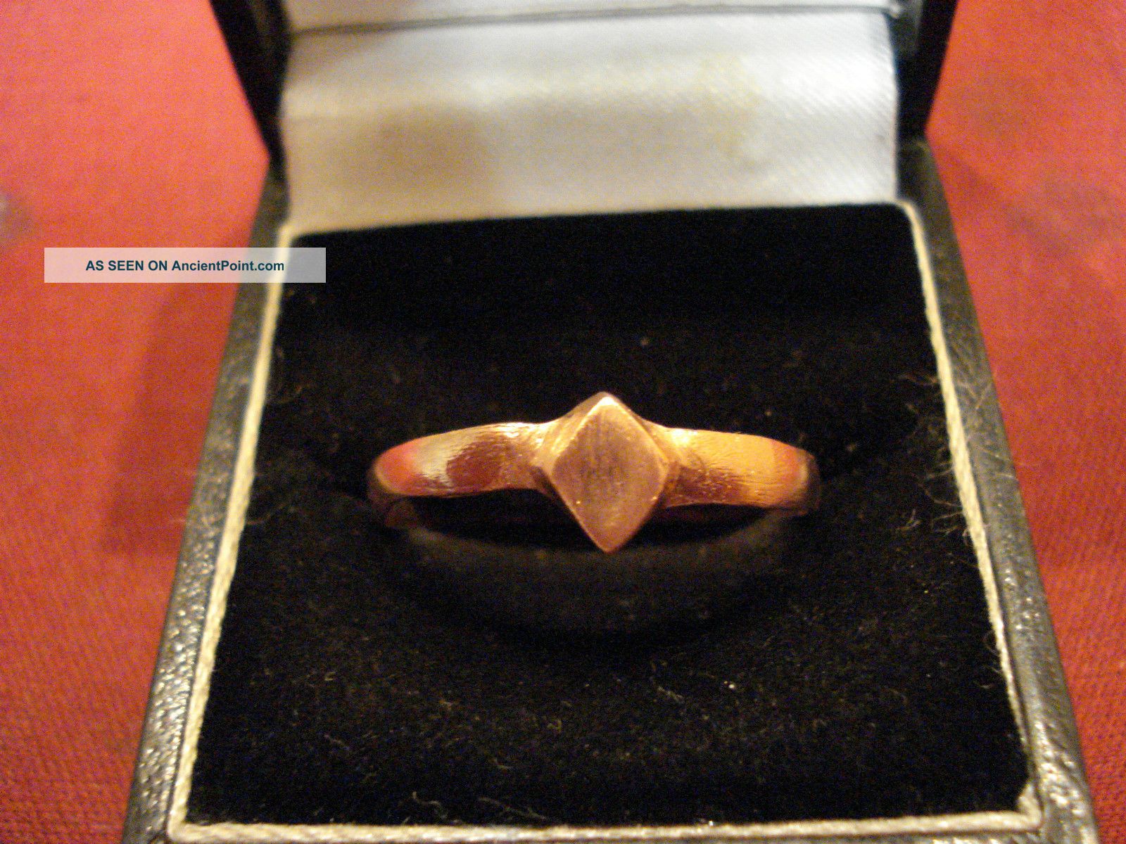 Ancient Roman Large Copper Ring - - Detector Find Roman photo