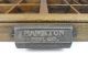 Antique Vtg Hamilton Mfg Co Wi Wood Box Wall Cabinet Shelf Printing Drawer Case Binding, Embossing & Printing photo 1