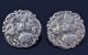 6 1900 Art Nouveau Levi Salaman Sterling Silver Maiden Figural Buttons Buttons photo 2