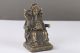 Cpllection Chinese Brass Handwork Carving Mammon Statue H1076 Buddha photo 2