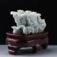 100 Natural Jadeite A Jade Hand Carved Chinese Cabbage Statue Rm0004 Other Antique Chinese Statues photo 3