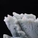 100 Natural Jadeite A Jade Hand Carved Chinese Cabbage Statue Rm0004 Other Antique Chinese Statues photo 5