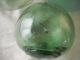 6 Abused & Flawed Authentic Japanese Glass Floats,  Alaska Beachcombed Fishing Nets & Floats photo 2