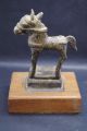 Rare Ancient Roman Bronze Mounted Horse Figurine Roman photo 2