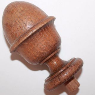 Old Turned Wooden Finial,  Furniture Decoration Finial (va263) photo