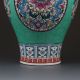 Chinaese Enamel Color Porcelain Hand - Painted Vase W Qianlong Mark G219 Vases photo 3