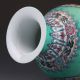 Chinaese Enamel Color Porcelain Hand - Painted Vase W Qianlong Mark G219 Vases photo 6