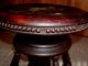 Late 1800 ' S Chas.  Parker Co.  Meriden Ct Wooden Ornate Brass Footed Piano Stool 1800-1899 photo 9