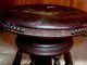 Late 1800 ' S Chas.  Parker Co.  Meriden Ct Wooden Ornate Brass Footed Piano Stool 1800-1899 photo 7
