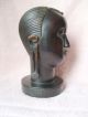 Vintage African Hand Carved Ebony Tribal Sculpture 7 