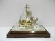 The Silver Japanese Treasure Ship.  421g/ 14.  82oz.  Japanese Antique Other Antique Sterling Silver photo 2