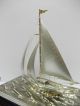 The Sailboat Of Silver970 Of Japan.  71g/ 2.  50oz.  Hideo ' S Work. Other Antique Sterling Silver photo 9