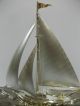 The Sailboat Of Silver970 Of Japan.  71g/ 2.  50oz.  Hideo ' S Work. Other Antique Sterling Silver photo 11