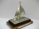 The Sailboat Of Silver970 Of Japan.  71g/ 2.  50oz.  Hideo ' S Work. Other Antique Sterling Silver photo 2
