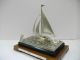 The Sailboat Of Silver970 Of Japan.  71g/ 2.  50oz.  Hideo ' S Work. Other Antique Sterling Silver photo 4